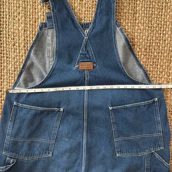 Mens Work Wear Work N’ Gear Denim Overalls - Picture 9 of 15